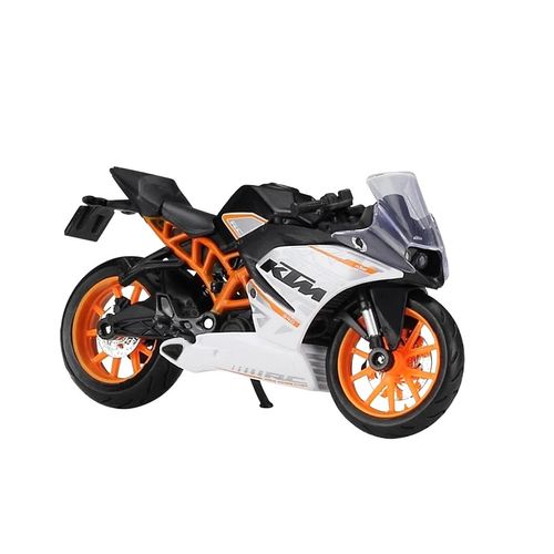 Miniatura Moto Corrida Ktm Rc 390 Coleção Maisto 1/18