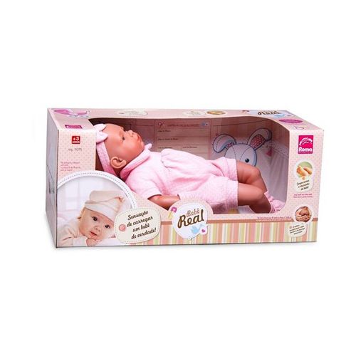 Boneca Baby Ninos Reborn Sons de Bebe Cotiplás 2219 na Papelaria