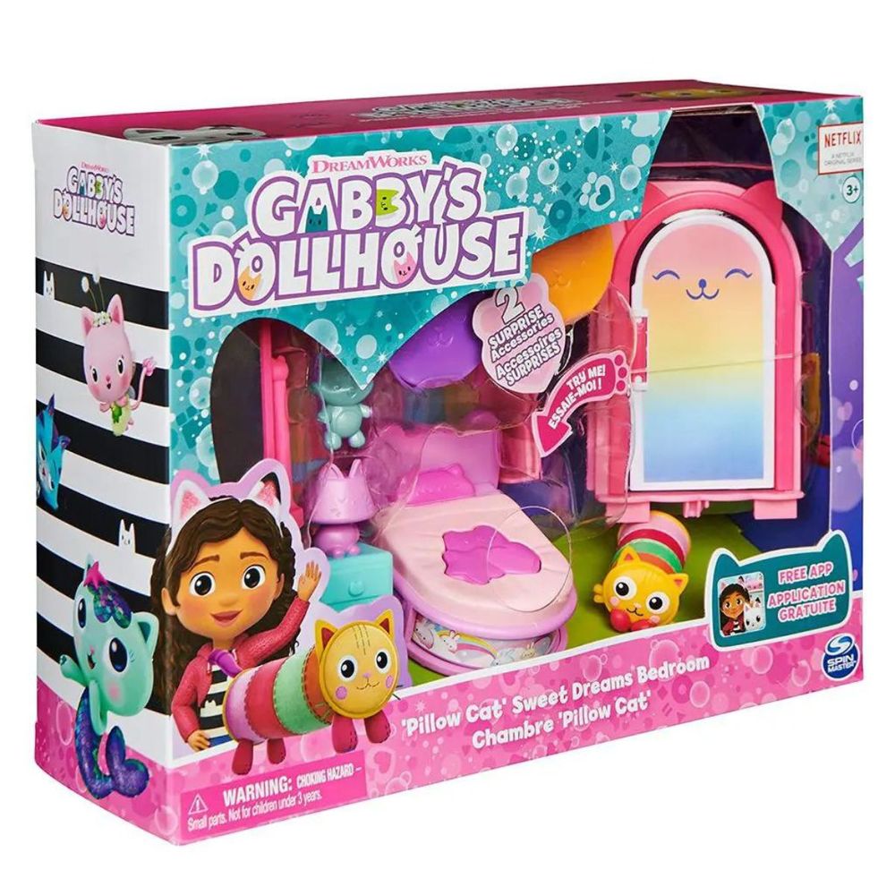 Boneca Gabby's Dollhouse Quarto dos Sonhos Vivo Shopping