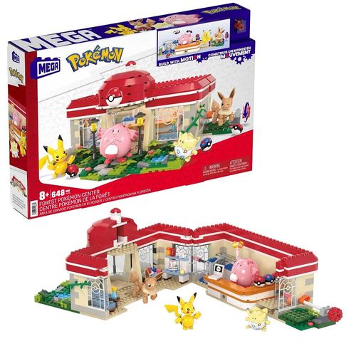 Mattel - Pokemon - Construção Pokémon com movimento: Pikachu