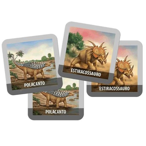 Dinossauros Jogo da Memória - Brincadeira de criança - Casa do