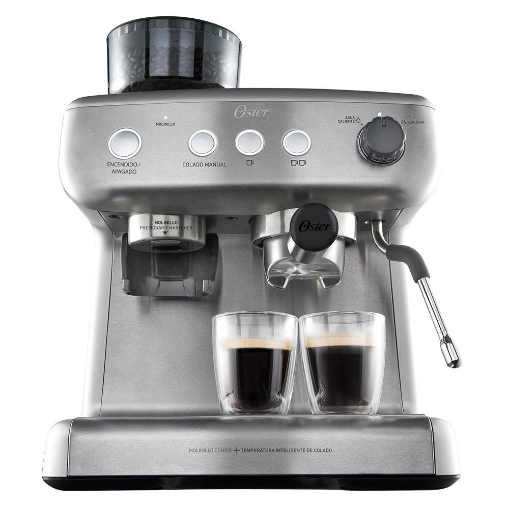 Máquina de Café Expresso Oster Xpert Perfect Brew Prata