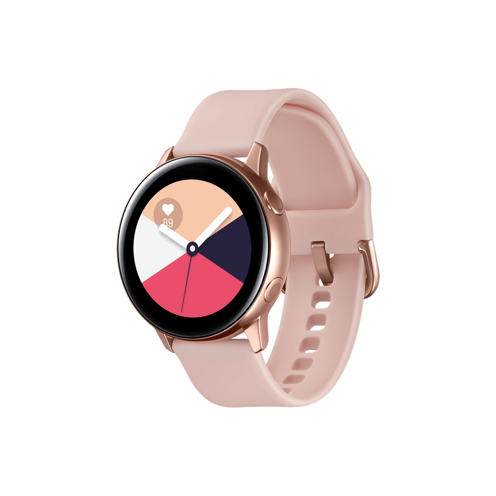 smartwatch galaxy watch active rose