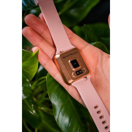 Relógio Smartwatch Watch Xtrax Android/IOS Rose Loja VIVO