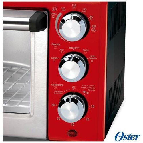 Forno Elétrico Oster Convection Cook para Tostar, Assar e Grelhar com  Capacidade de 18 Litros - TSSTTV7118R - Loja VIVO