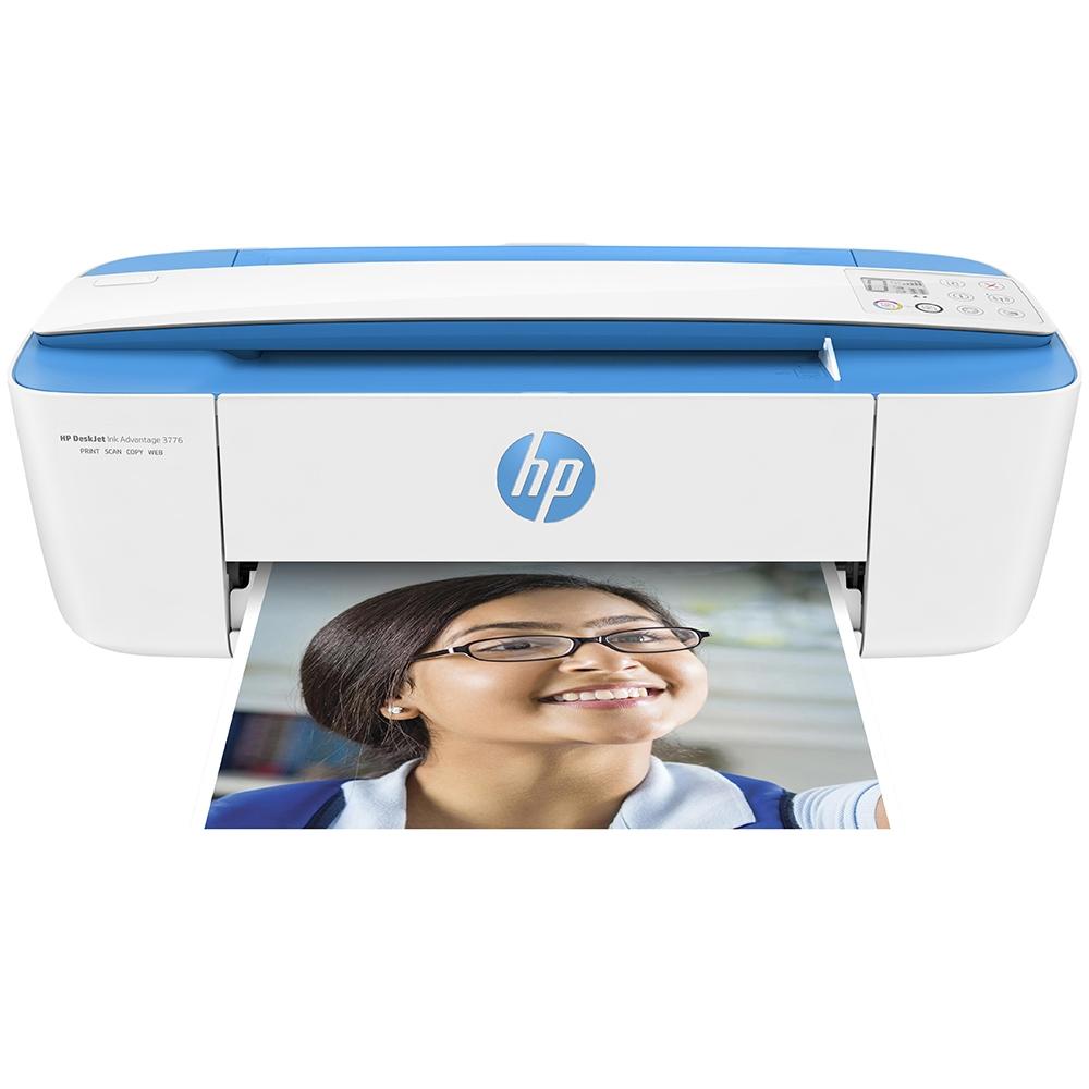Multifuncional HP DeskJet Ink Advantage 3776, WiFi, Copiadora/Scanner
